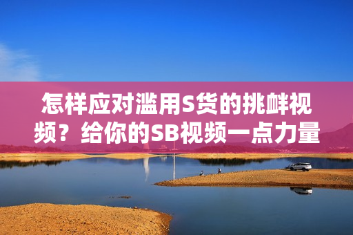 怎樣應對濫用S貨的挑釁視頻？給你的SB視頻一點力量