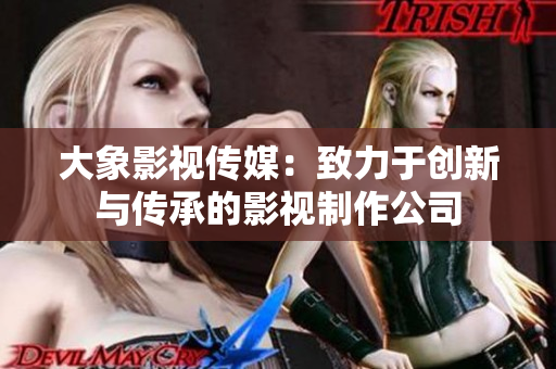 大象影視傳媒：致力于創(chuàng)新與傳承的影視制作公司