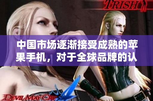 中國市場逐漸接受成熟的蘋果手機,對于全球品牌的認可日益增加 中國市場逐漸接受成熟的蘋果手機,對于全球品牌的認可日益增加