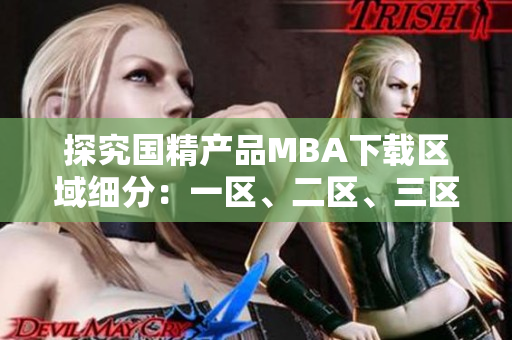 探究國精產(chǎn)品MBA下載區(qū)域細分：一區(qū)、二區(qū)、三區(qū)詳解