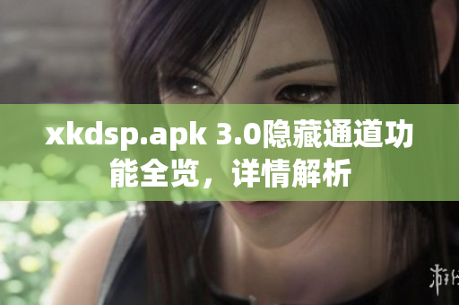 xkdsp.apk 3.0隱藏通道功能全覽，詳情解析