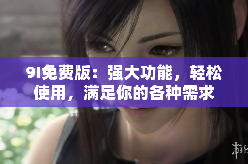 9I免費(fèi)版：強(qiáng)大功能，輕松使用，滿(mǎn)足你的各種需求
