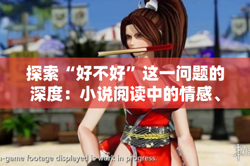 探索“好不好”這一問題的深度：小說閱讀中的情感、道德與人性糾葛