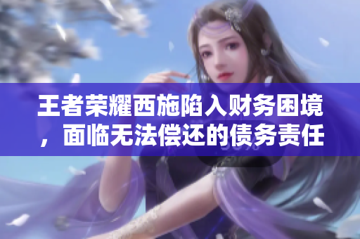 王者榮耀西施陷入財(cái)務(wù)困境，面臨無(wú)法償還的債務(wù)責(zé)任