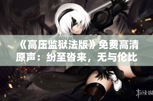 《高壓監(jiān)獄法版》免費(fèi)高清原聲:紛至沓來,無與倫比 《高壓監(jiān)獄法版》免費(fèi)高清原聲:紛至沓來,無與倫比