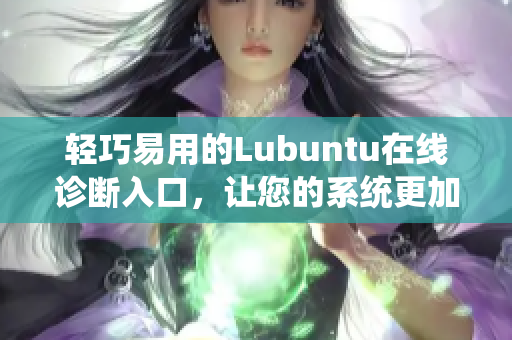 輕巧易用的Lubuntu在線診斷入口，讓您的系統(tǒng)更加高效
