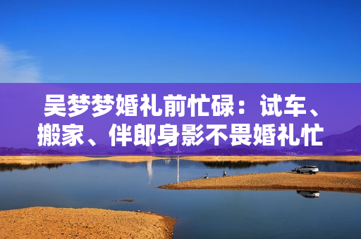 吳夢夢婚禮前忙碌：試車、搬家、伴郎身影不畏婚禮忙碌
