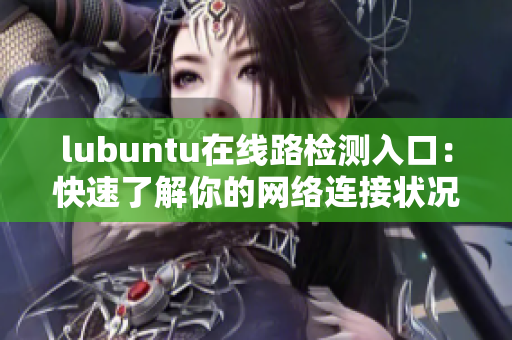 lubuntu在線路檢測入口：快速了解你的網(wǎng)絡(luò)連接狀況