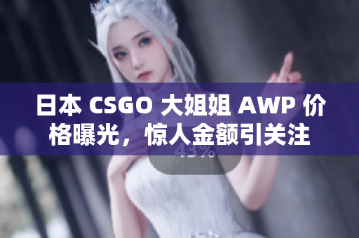 日本 CSGO 大姐姐 AWP 價(jià)格曝光，驚人金額引關(guān)注