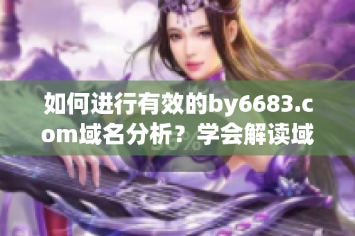 如何進行有效的by6683.com域名分析？學會解讀域名含義？
